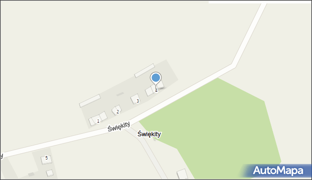 Świękity, Świękity, 4, mapa Świękity