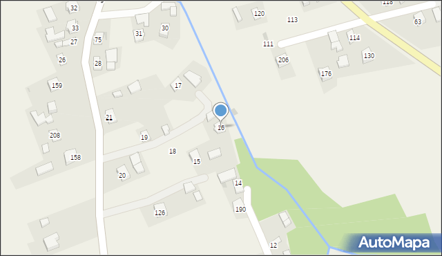 Świerchowa, Świerchowa, 16, mapa Świerchowa