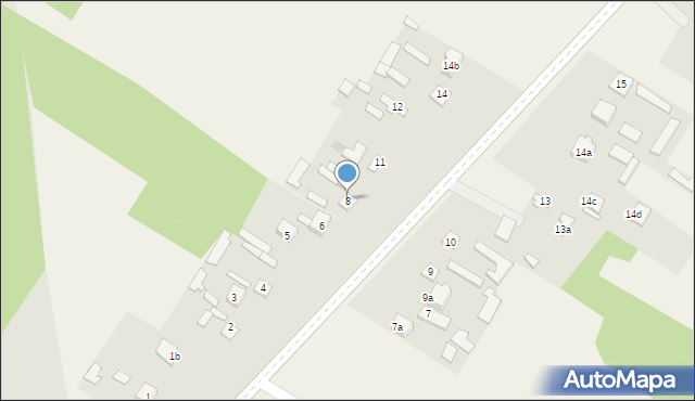 Świerczek, Świerczek, 8, mapa Świerczek