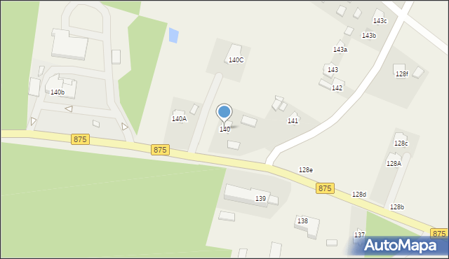 Świerczów, Świerczów, 140, mapa Świerczów