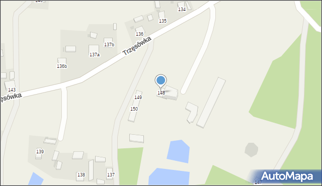 Świerczów, Świerczów, 148, mapa Świerczów