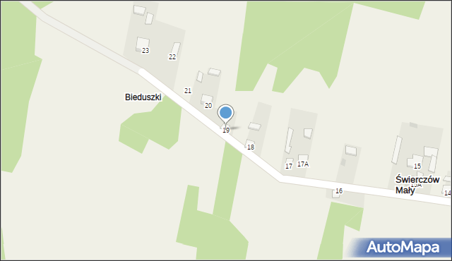 Świerczów Mały, Świerczów Mały, 19, mapa Świerczów Mały