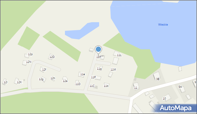 Świerkocin, Świerkocin, 11K, mapa Świerkocin