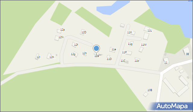 Świerkocin, Świerkocin, 12a, mapa Świerkocin