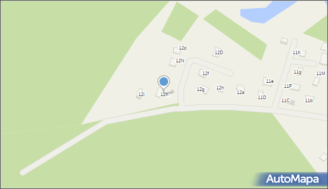 Świerkocin, Świerkocin, 12K, mapa Świerkocin