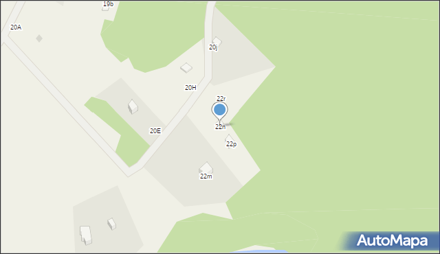 Świerkocin, Świerkocin, 22n, mapa Świerkocin