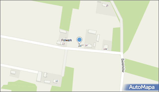 Świerków, Świerków, 14b, mapa Świerków