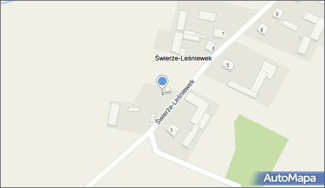 Świerże-Leśniewek, Świerże-Leśniewek, 4, mapa Świerże-Leśniewek