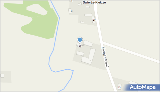 Świerże-Panki, Świerże-Panki, 16, mapa Świerże-Panki