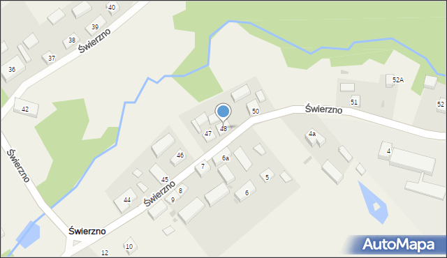 Świerzno, Świerzno, 48, mapa Świerzno
