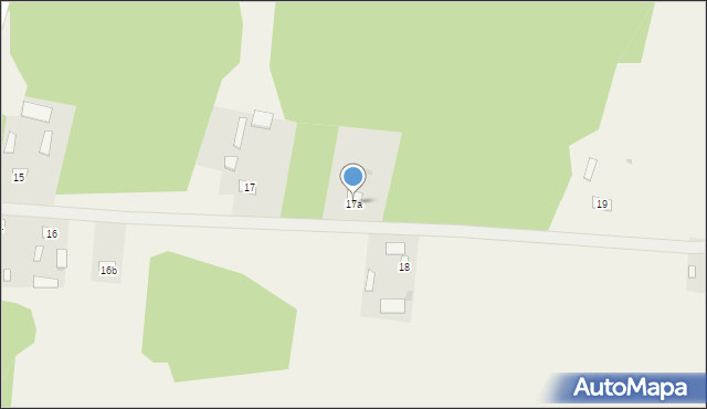 Świesielice, Świesielice, 17a, mapa Świesielice