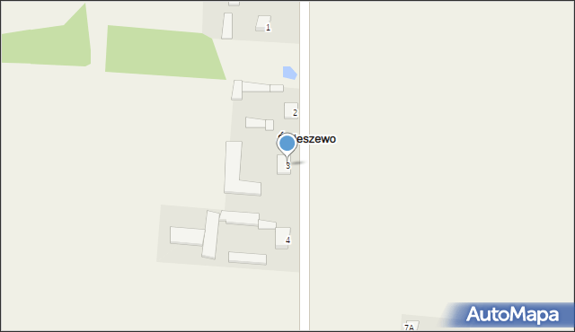 Świeszewo, Świeszewo, 3, mapa Świeszewo