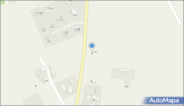 Świeszyno, Świeszyno, 1c, mapa Świeszyno
