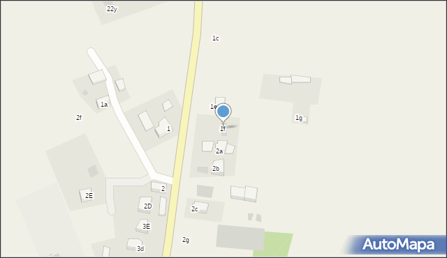 Świeszyno, Świeszyno, 1f, mapa Świeszyno