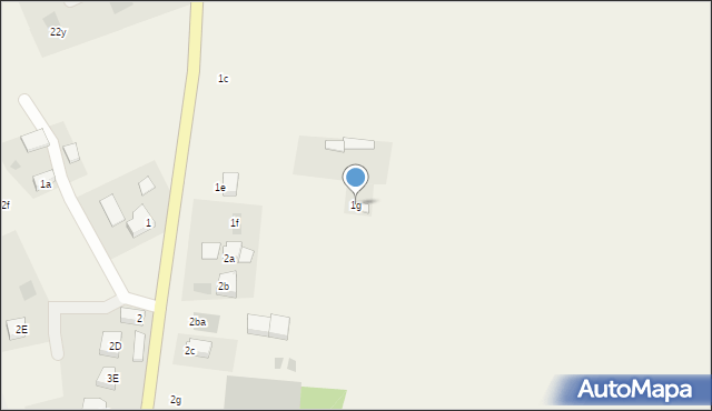 Świeszyno, Świeszyno, 1g, mapa Świeszyno