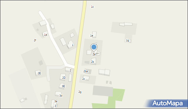 Świeszyno, Świeszyno, 2a, mapa Świeszyno