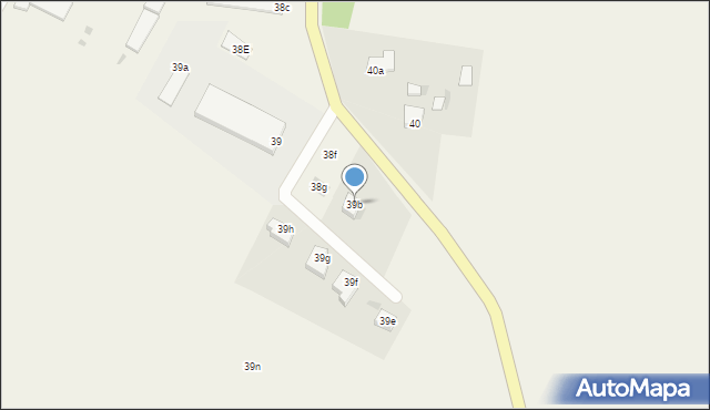 Świeszyno, Świeszyno, 39b, mapa Świeszyno