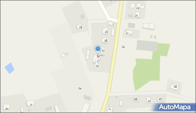 Świeszyno, Świeszyno, 3a, mapa Świeszyno