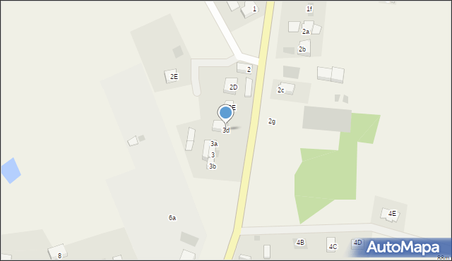 Świeszyno, Świeszyno, 3d, mapa Świeszyno