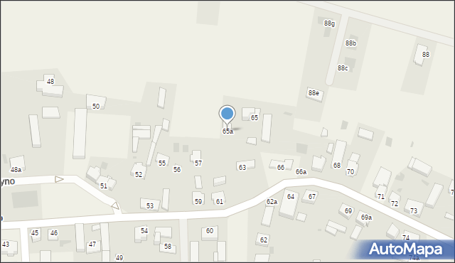 Świeszyno, Świeszyno, 65a, mapa Świeszyno