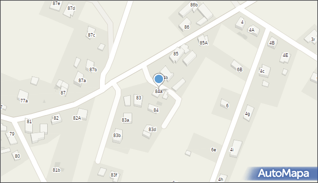 Świeszyno, Świeszyno, 84a, mapa Świeszyno