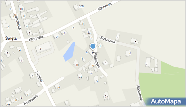 Święta, Święta, 37, mapa Święta