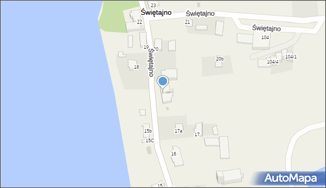 Świętajno, Świętajno, 17c, mapa Świętajno
