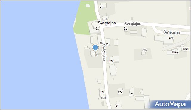 Świętajno, Świętajno, 18, mapa Świętajno
