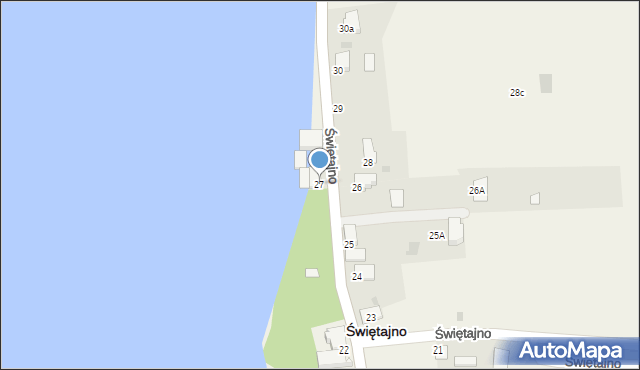 Świętajno, Świętajno, 27, mapa Świętajno