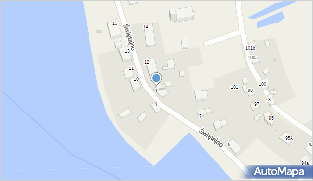 Świętajno, Świętajno, 8, mapa Świętajno