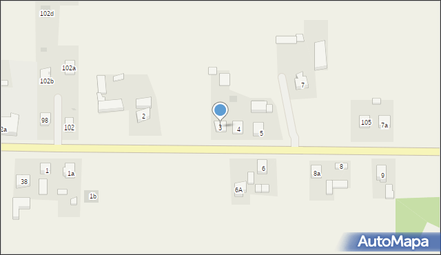 Święte, Święte, 3, mapa Święte