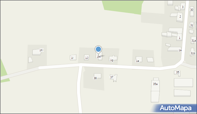 Święte, Święte, 1H, mapa Święte