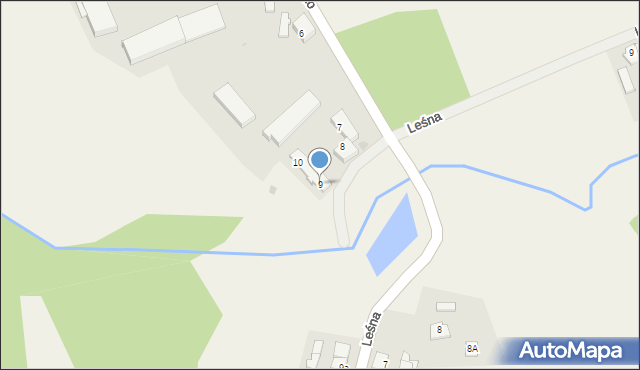 Świętoszewko, Świętoszewko, 9, mapa Świętoszewko