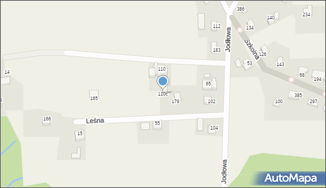 Świętoszówka, Świętoszówka, 110c, mapa Świętoszówka