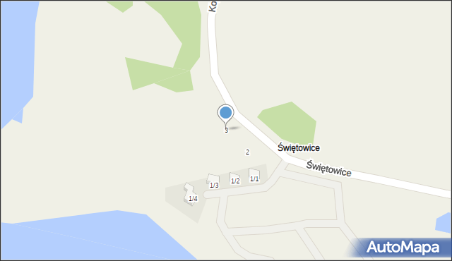 Świętowice, Świętowice, 3, mapa Świętowice