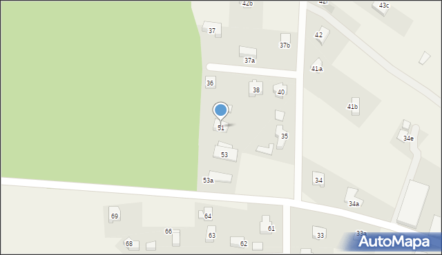 Święty Wojciech, Święty Wojciech, 51, mapa Święty Wojciech