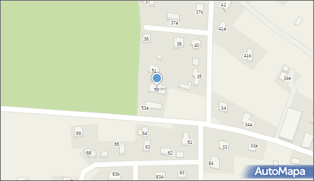 Święty Wojciech, Święty Wojciech, 53, mapa Święty Wojciech