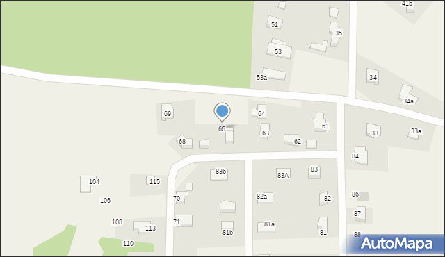 Święty Wojciech, Święty Wojciech, 66, mapa Święty Wojciech