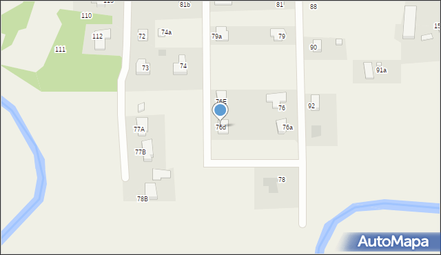 Święty Wojciech, Święty Wojciech, 76d, mapa Święty Wojciech