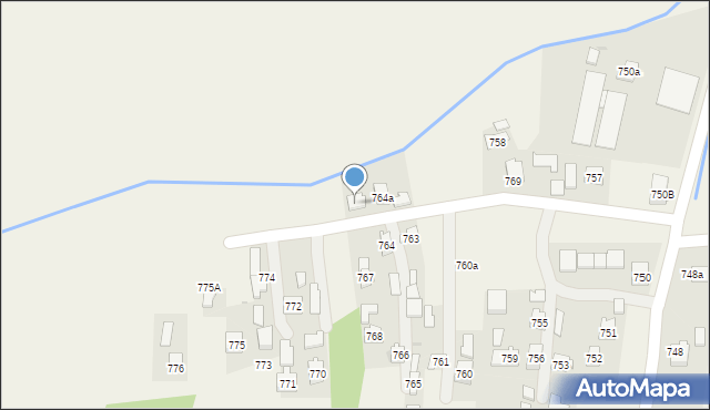 Świlcza, Świlcza, 767a, mapa Świlcza