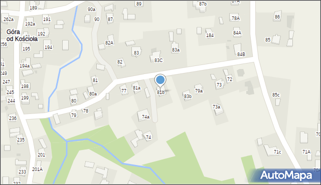Świlcza, Świlcza, 81b, mapa Świlcza