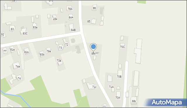 Świlcza, Świlcza, 85c, mapa Świlcza