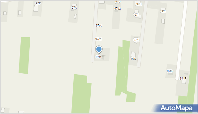 Świlcza, Świlcza, 97cf, mapa Świlcza