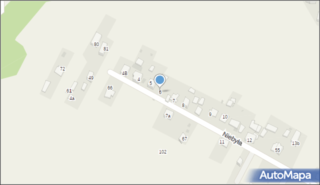 Świńczów, Świńczów, 6, mapa Świńczów