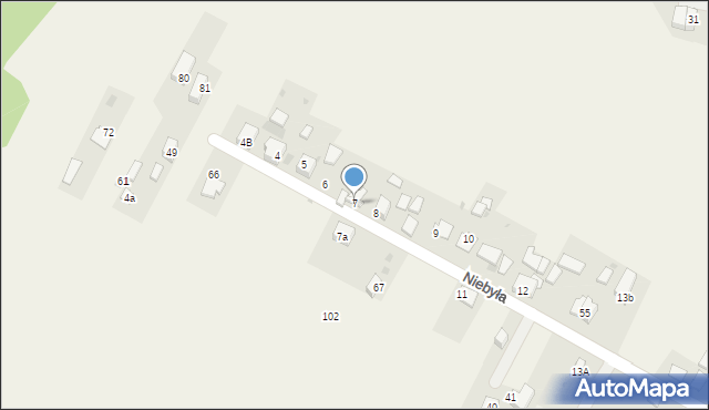 Świńczów, Świńczów, 7, mapa Świńczów