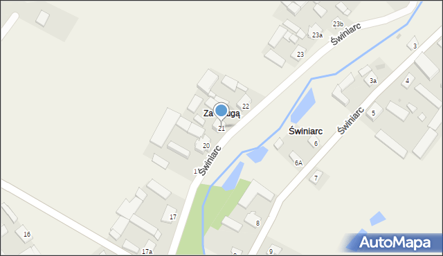 Świniarc, Świniarc, 21, mapa Świniarc