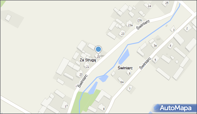 Świniarc, Świniarc, 22, mapa Świniarc