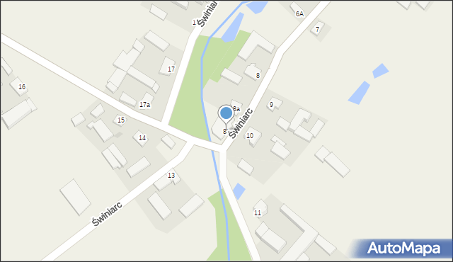 Świniarc, Świniarc, 8b, mapa Świniarc