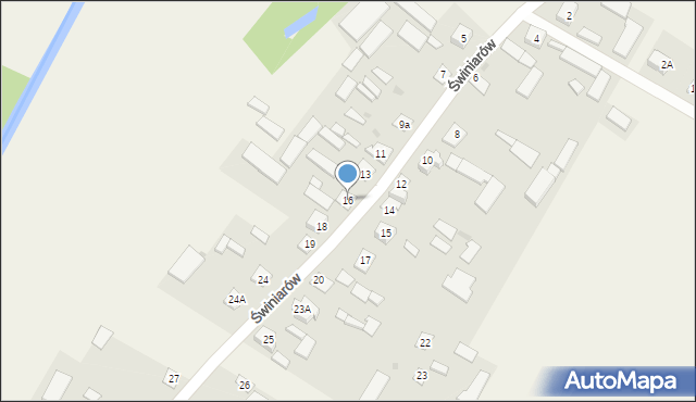 Świniarów, Świniarów, 16, mapa Świniarów