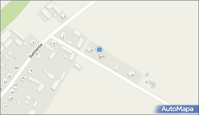 Świniarów, Świniarów, 1a, mapa Świniarów